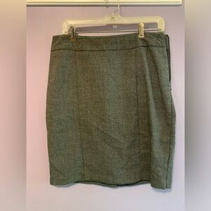 Apt. 9 Charcoal Gray Pencil Skirt Suit Skirt 10